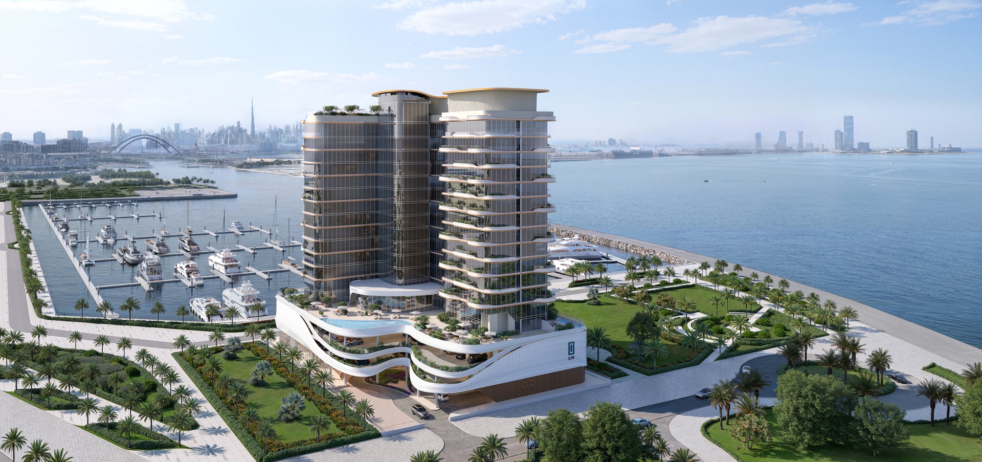 Dubai Marina waterfront living apartments