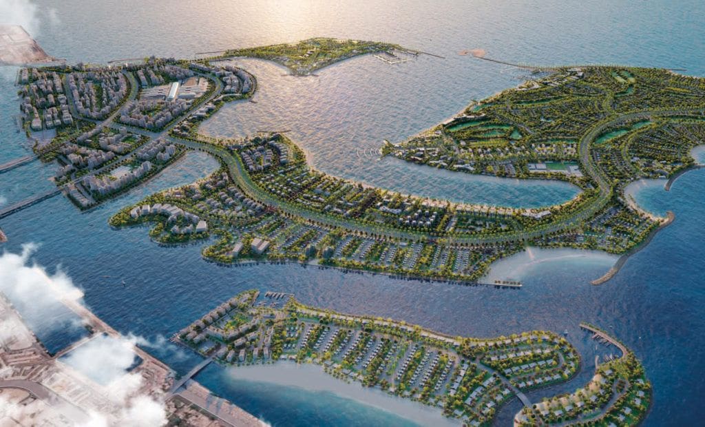 Dubai Islands waterfront homes