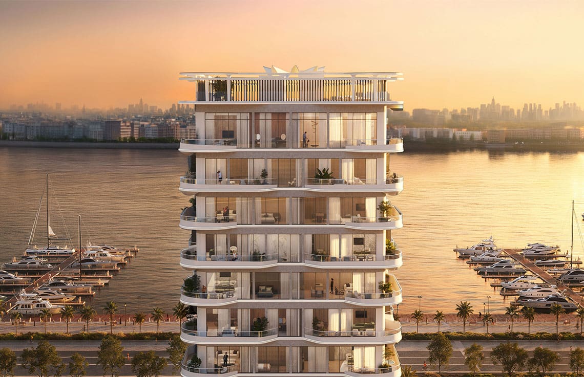 Luxury waterfront apartments in Dubai Islands