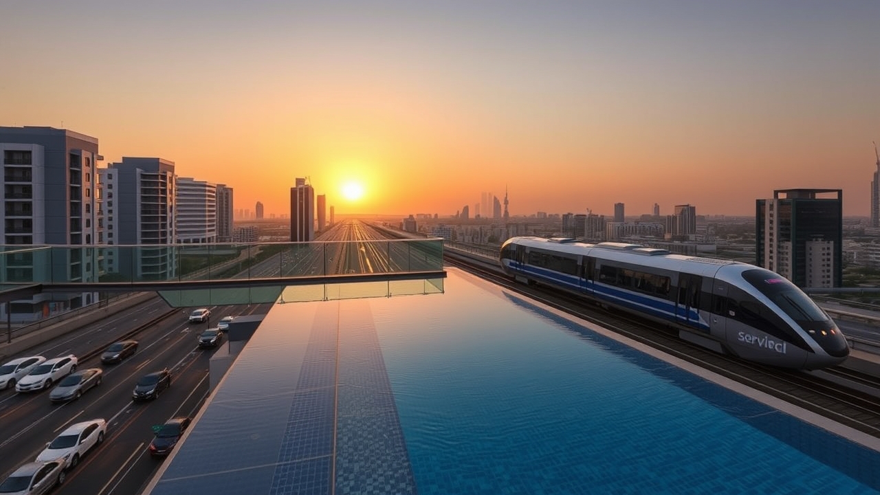 Dubai apartments near metro