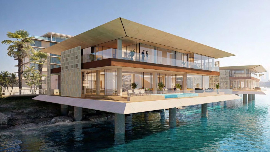 Dubai waterfront townhouses