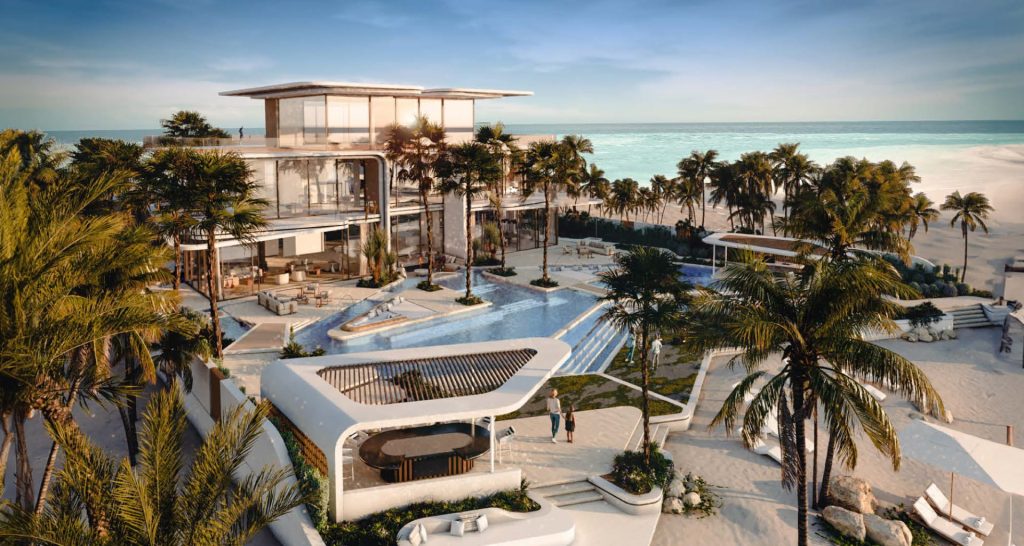 Beachfront villas Dubai
