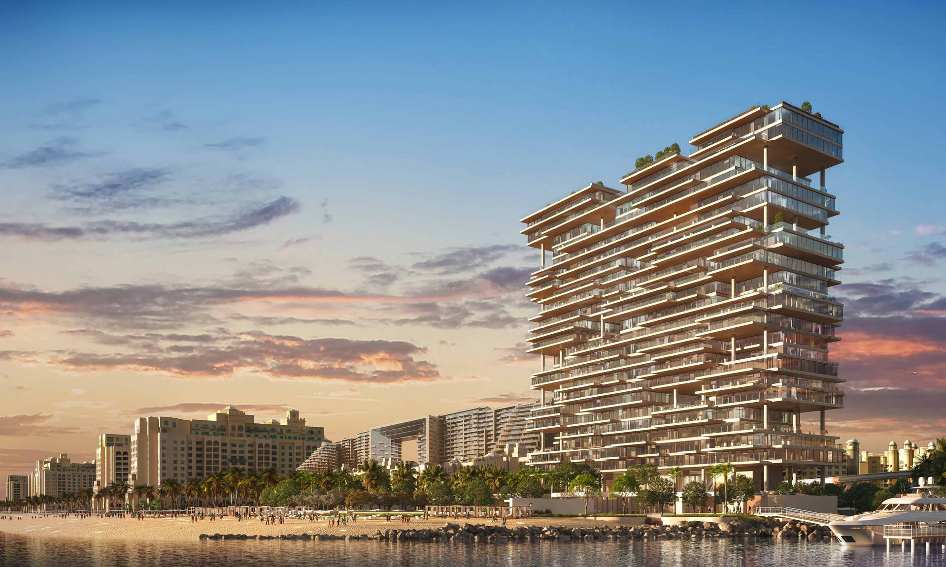 Palm Jumeirah waterfront properties
