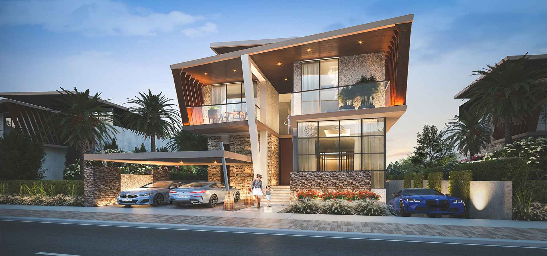 DAMAC Lagoons villas